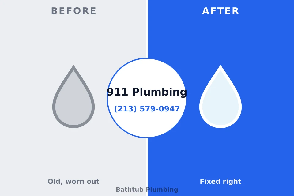 Before and after: plumbing company Candlewick Lake, IL